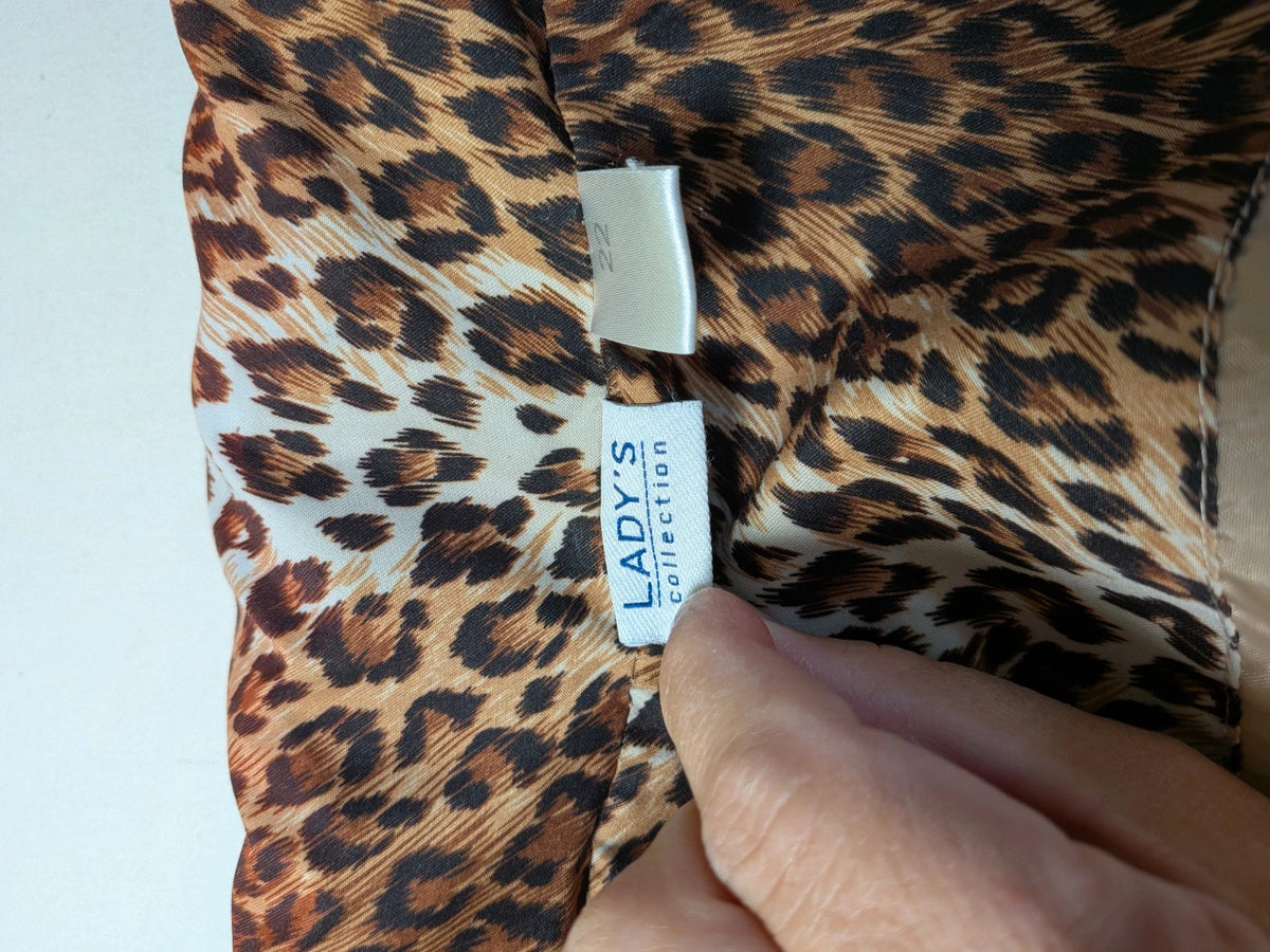 Giubbino donna Lady's Collection beige con dettagli maculati - foto 3