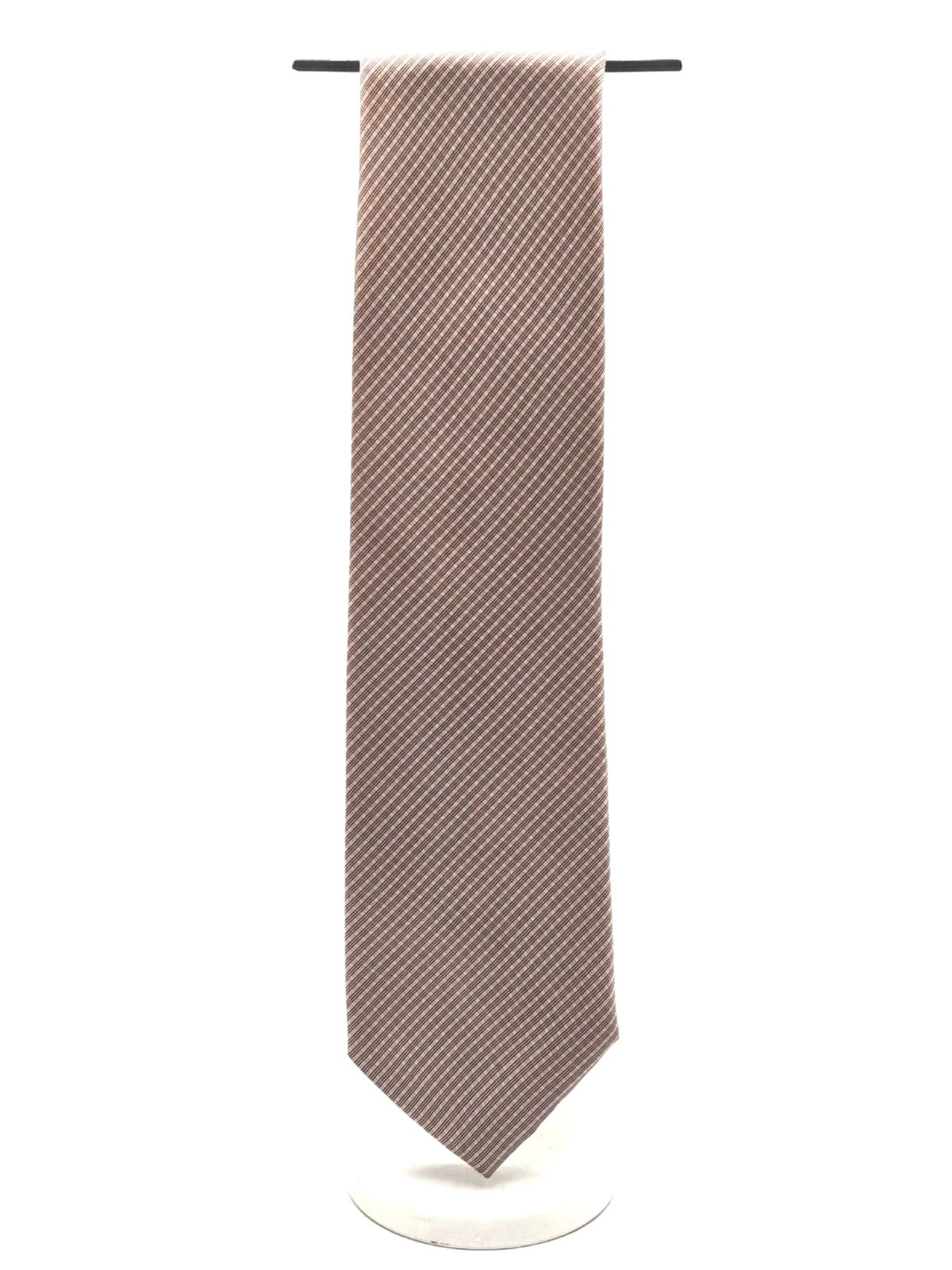 Cravatta Andrew’s Ties in seta marrone chiaro - foto 2