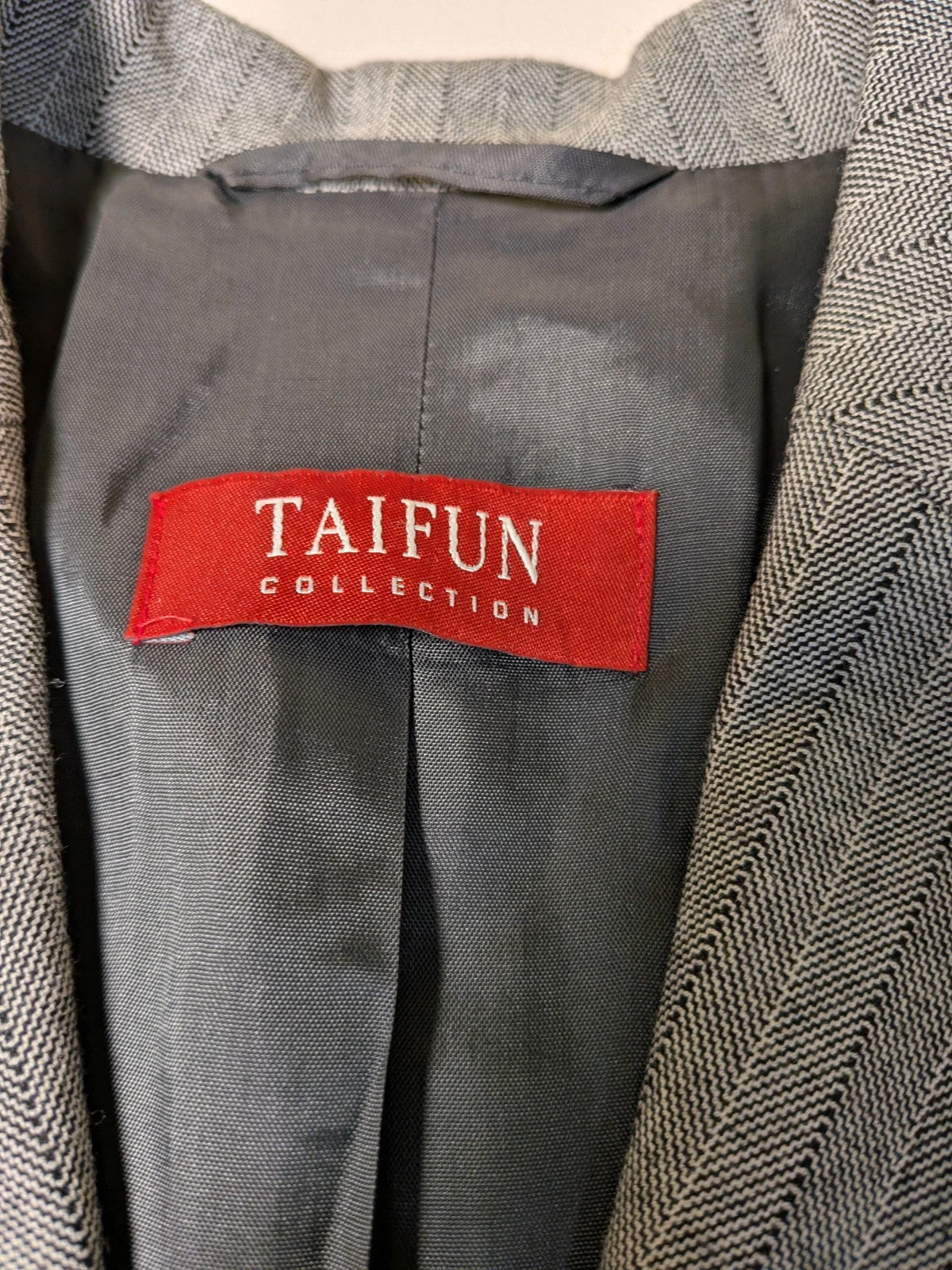 Blazer donna Taifun grigio gessato - foto 3