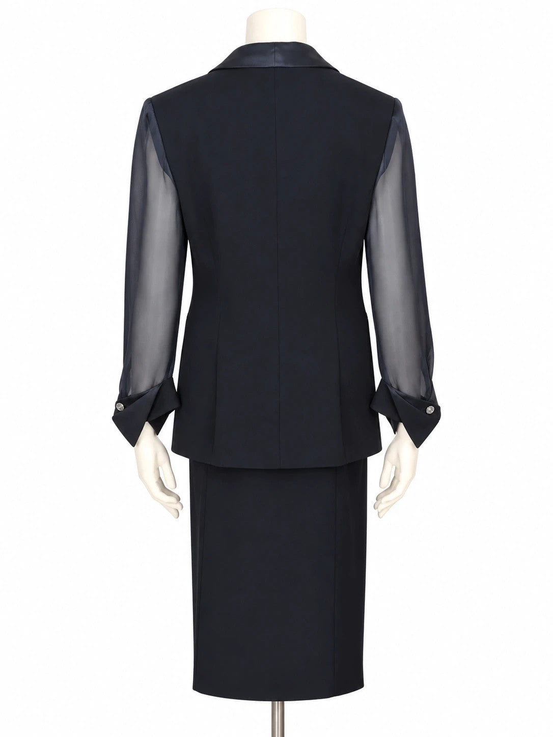 Tailleur donna cerimonia blu notte - foto 2