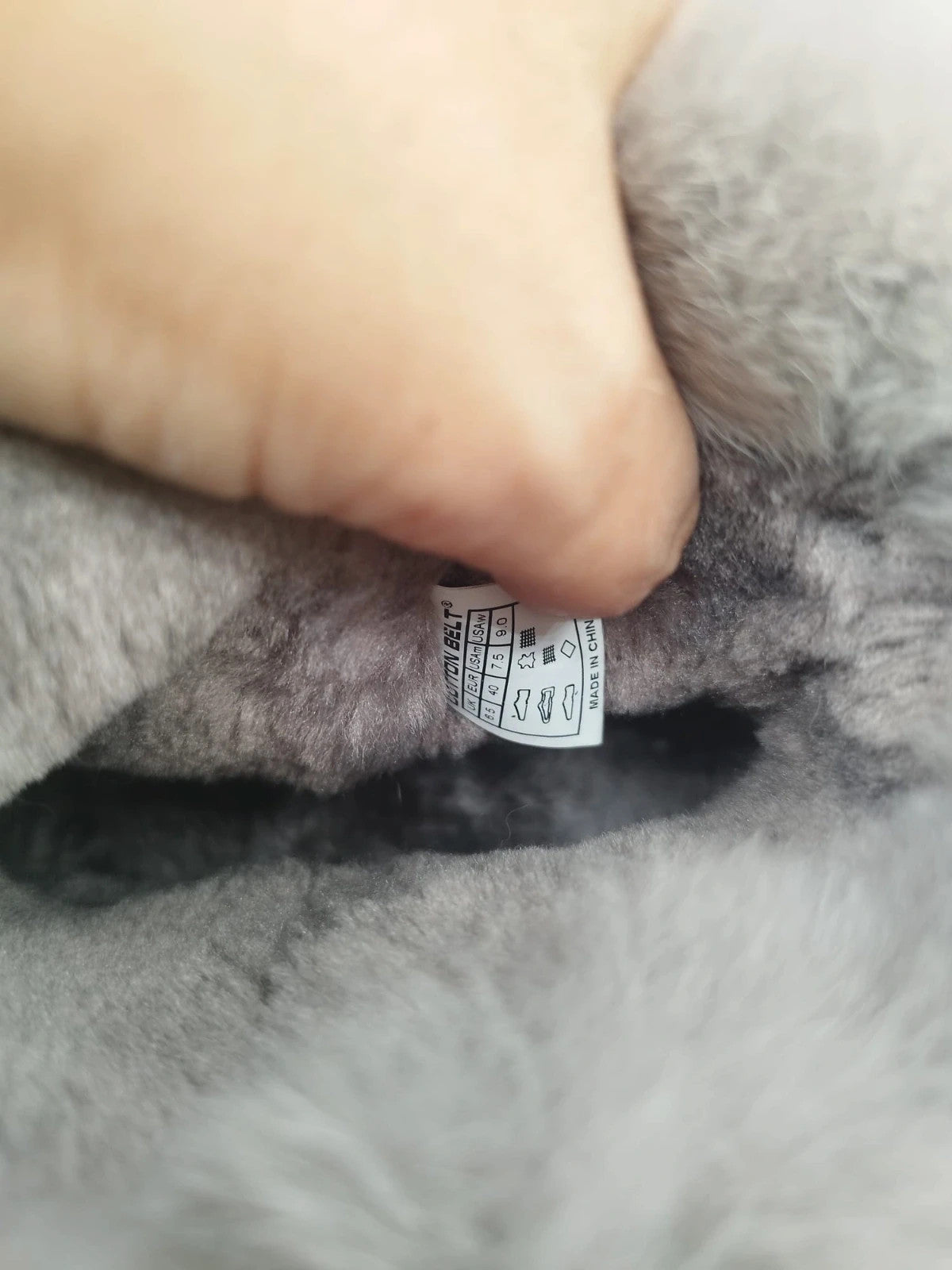 Stivaletti donna Cotton Belt taupe - foto 6