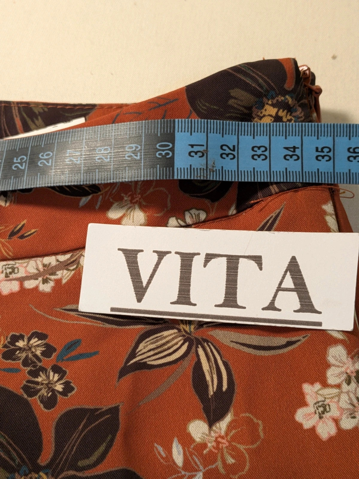 Pantaloni donna Veronica a gamba larga floreali - foto 8
