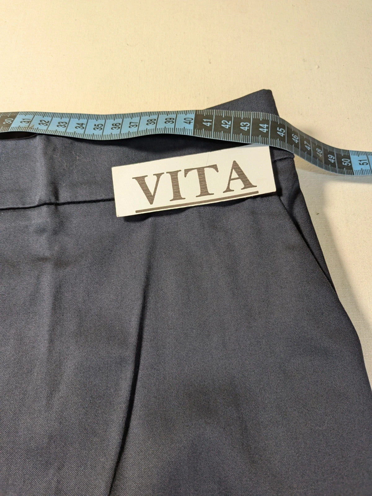 Completo donna Index blusa viola e pantalone sartoriale - foto 3