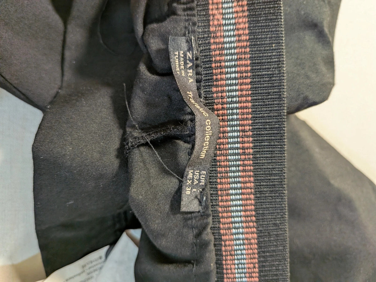 Pantaloni donna Zara Trafaluc neri - foto 6