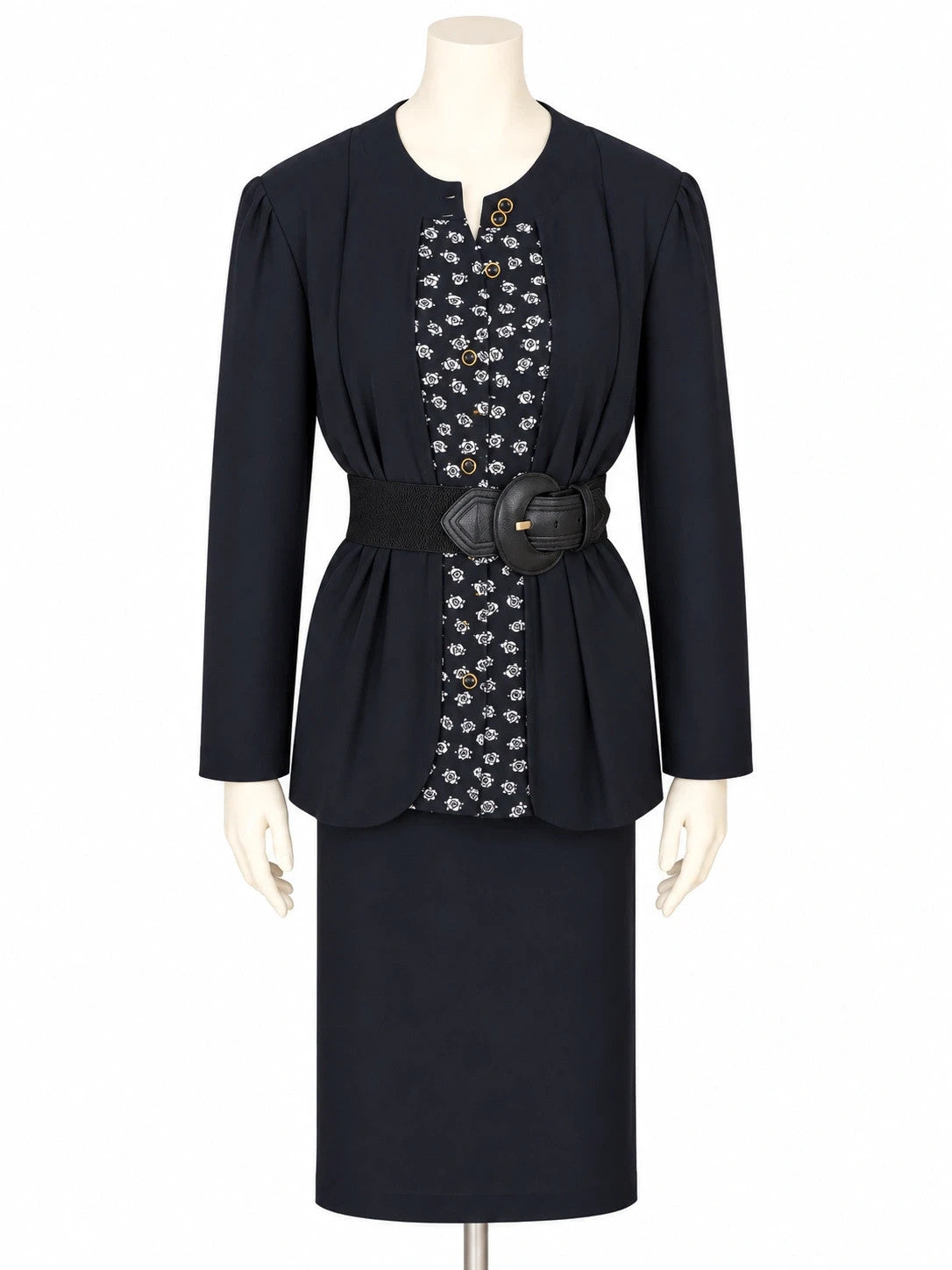 Tailleur donna Classic Fashion blu notte - foto 2