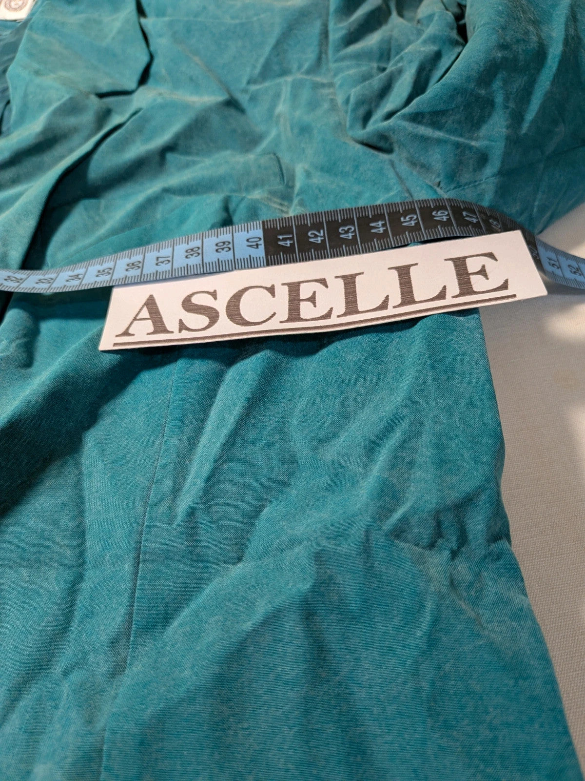 Tailleur donna Solitenui verde ottanio con giacca e gonna - foto 4