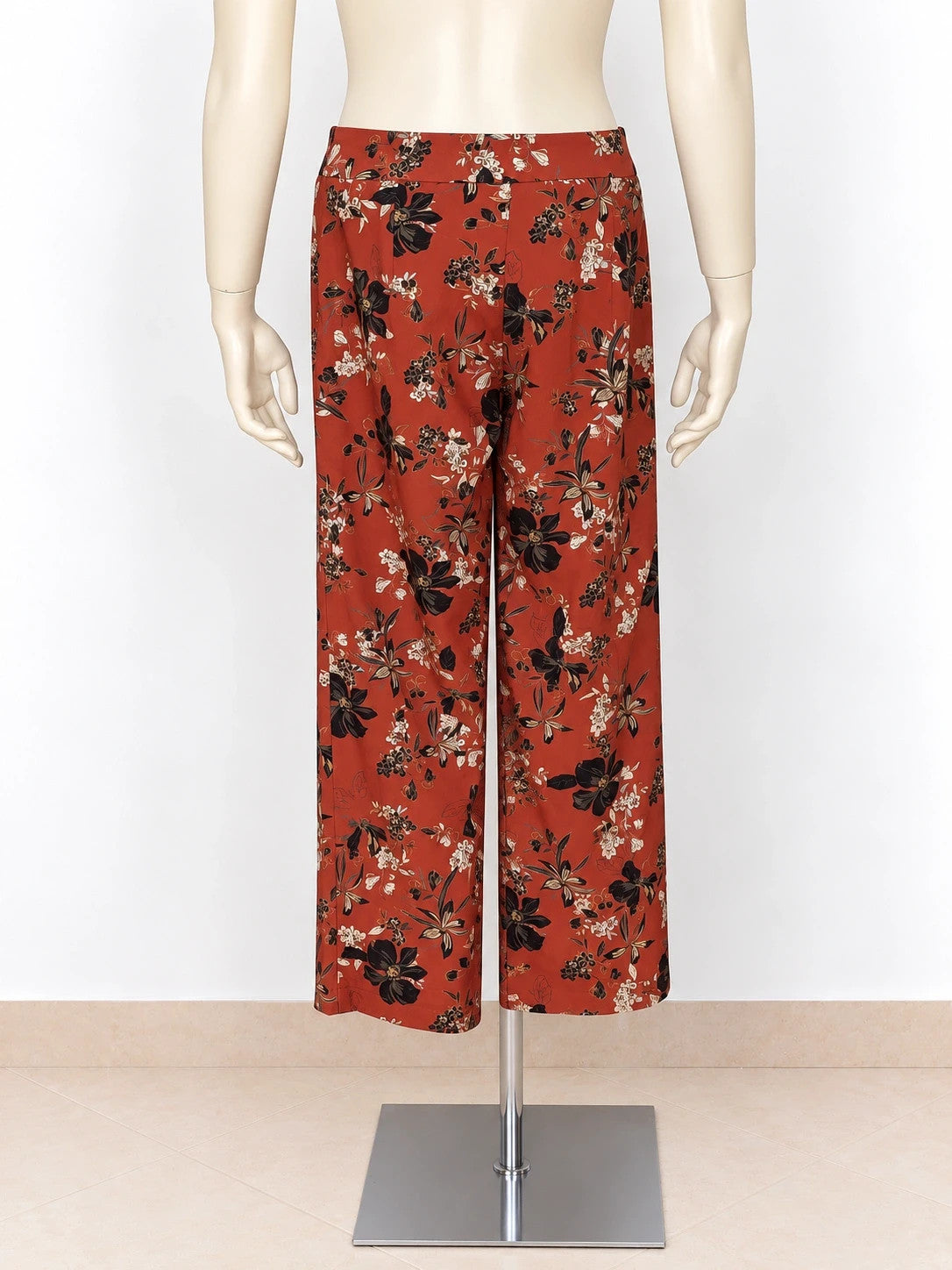 Pantaloni donna Veronica a gamba larga floreali - foto 2