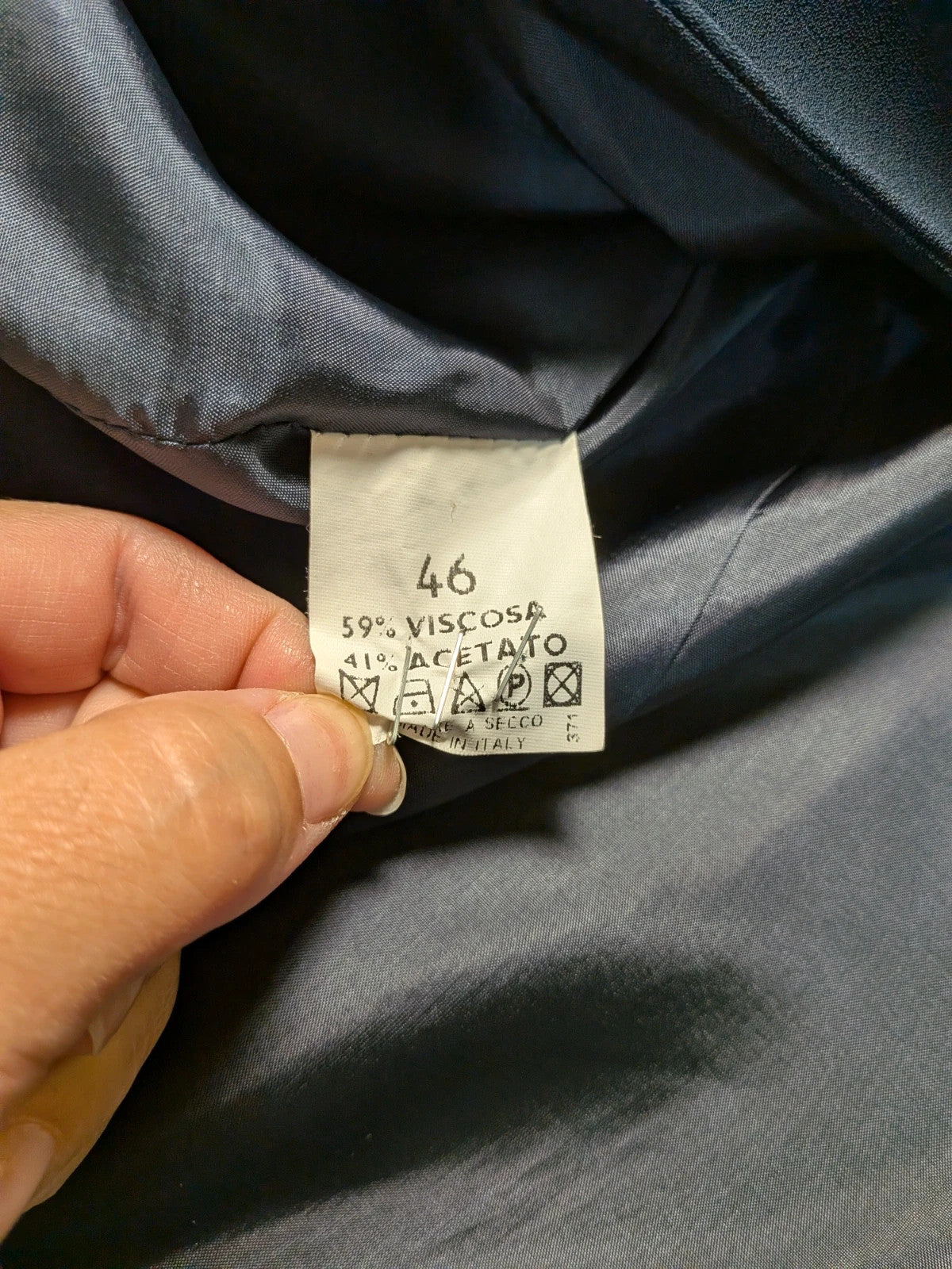 Tailleur donna cerimonia blu notte - foto 8
