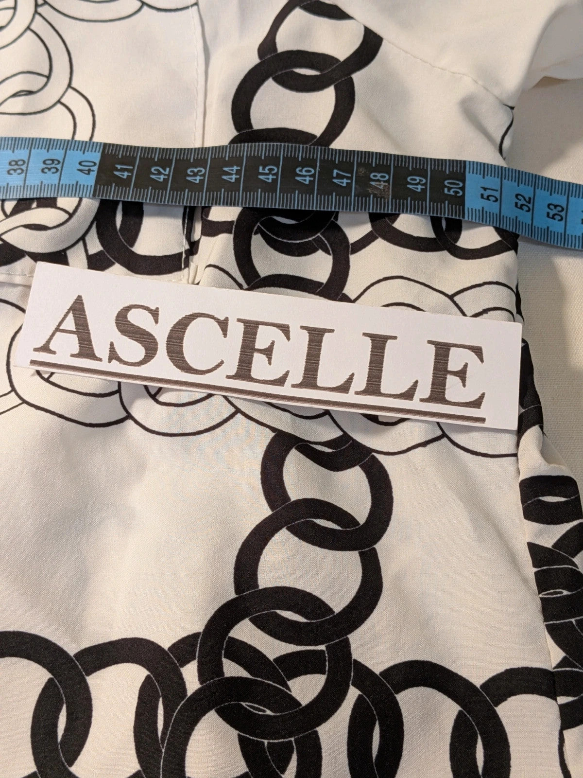 Camicia donna con stampa a catene - foto 3