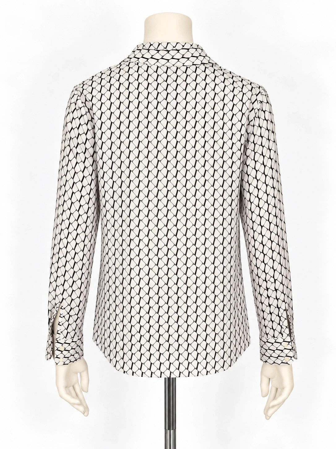 Camicia donna Mango bianco panna e nero - foto 2