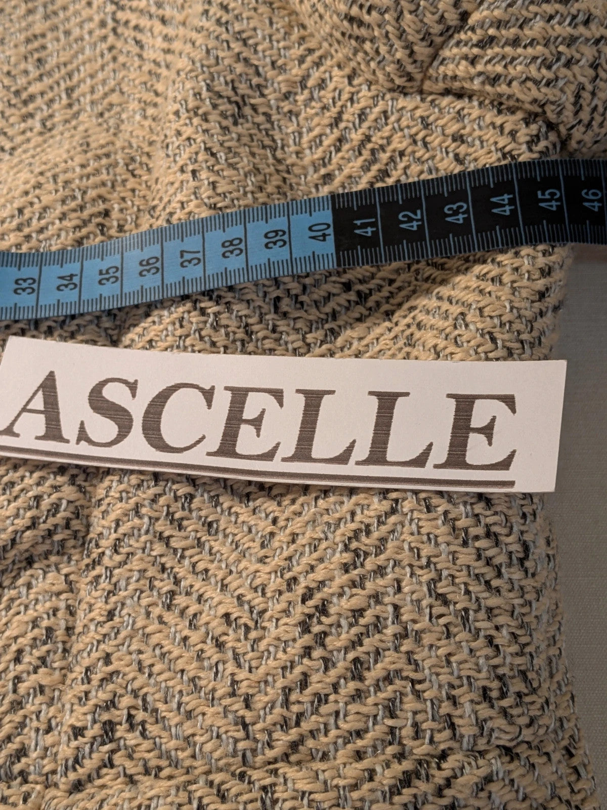 Cappotto donna Shein spolverino in tweed beige e nero - foto 6