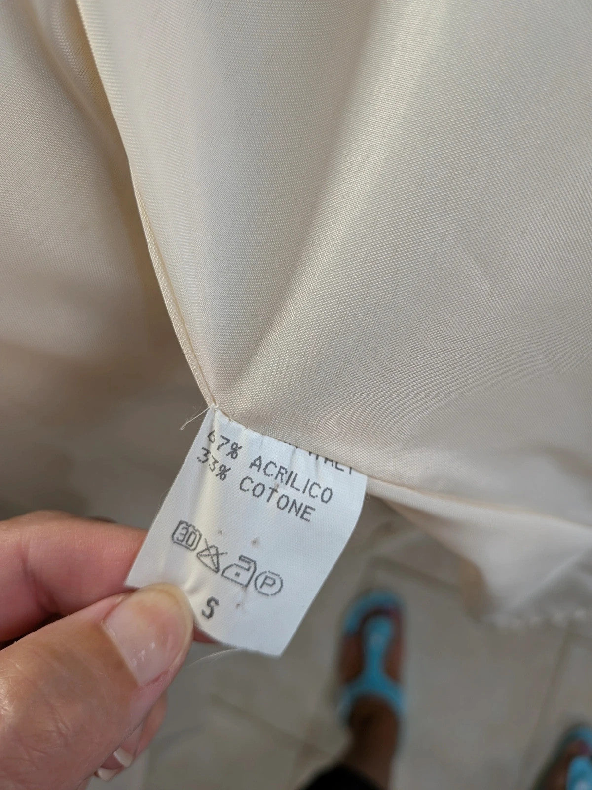 Cappotto donna Rossi in ecopelliccia panna - foto 4