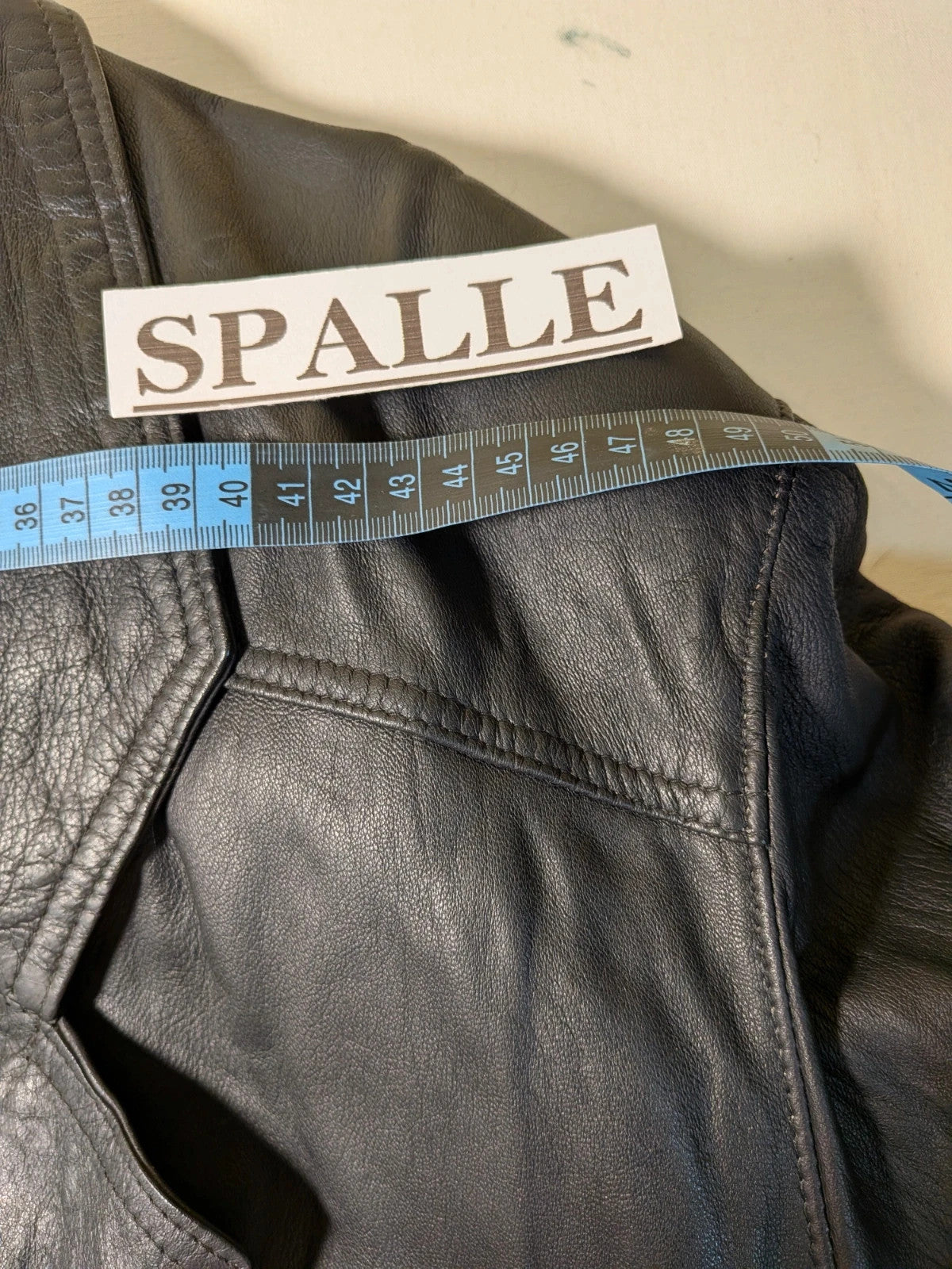Giacca uomo in vera pelle nera Marian Pell con fodera trapuntata e bottoni lavorati
