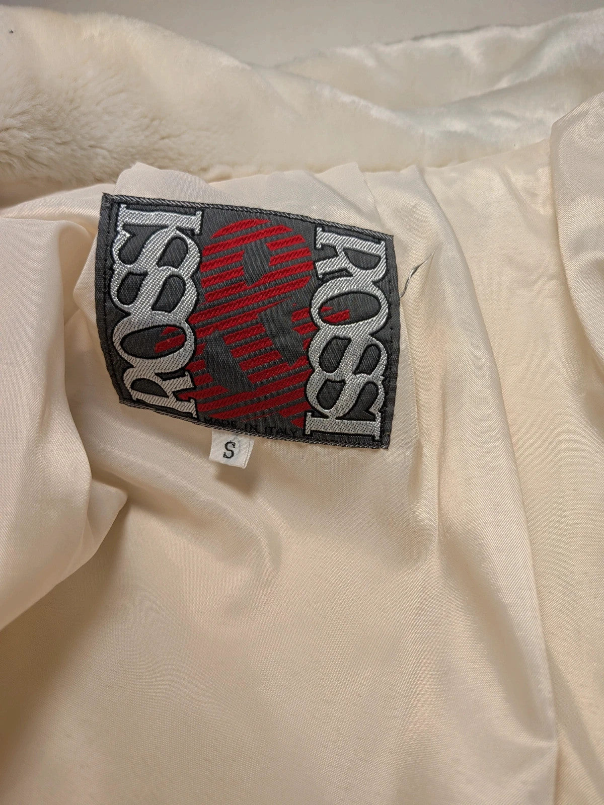 Cappotto donna Rossi in ecopelliccia panna - foto 3