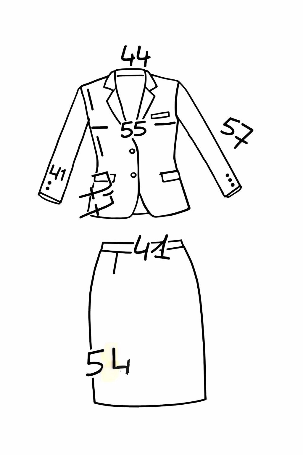 Tailleur Donna L'Officina della Moda Gonna Elegante Made in Italy Luxury Sartori