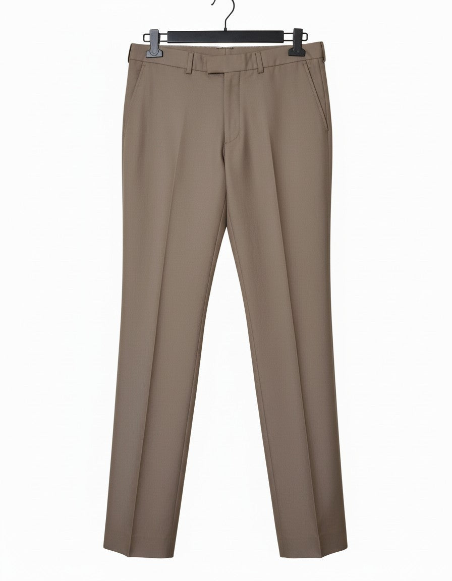 Abito Uomo ZARA MAN Slim Fit Tortora Beige Taglia 50 Giacca e Pantalone Elegante
