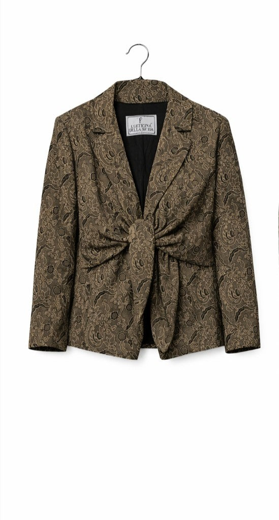 Tailleur Donna L'Officina della Moda Gonna Elegante Made in Italy Luxury Sartori