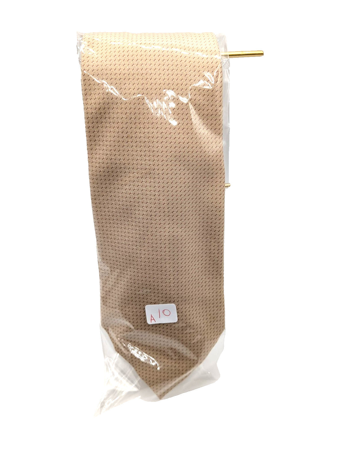I Frutti della Seta Cravatta Uomo Pura Seta Beige Made in Italy Elegante 9,5cm