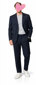 Abito Uomo Vintage Sartoria Lazzarin Milano 1977 Pura Lana Fatto a Mano Bespoke