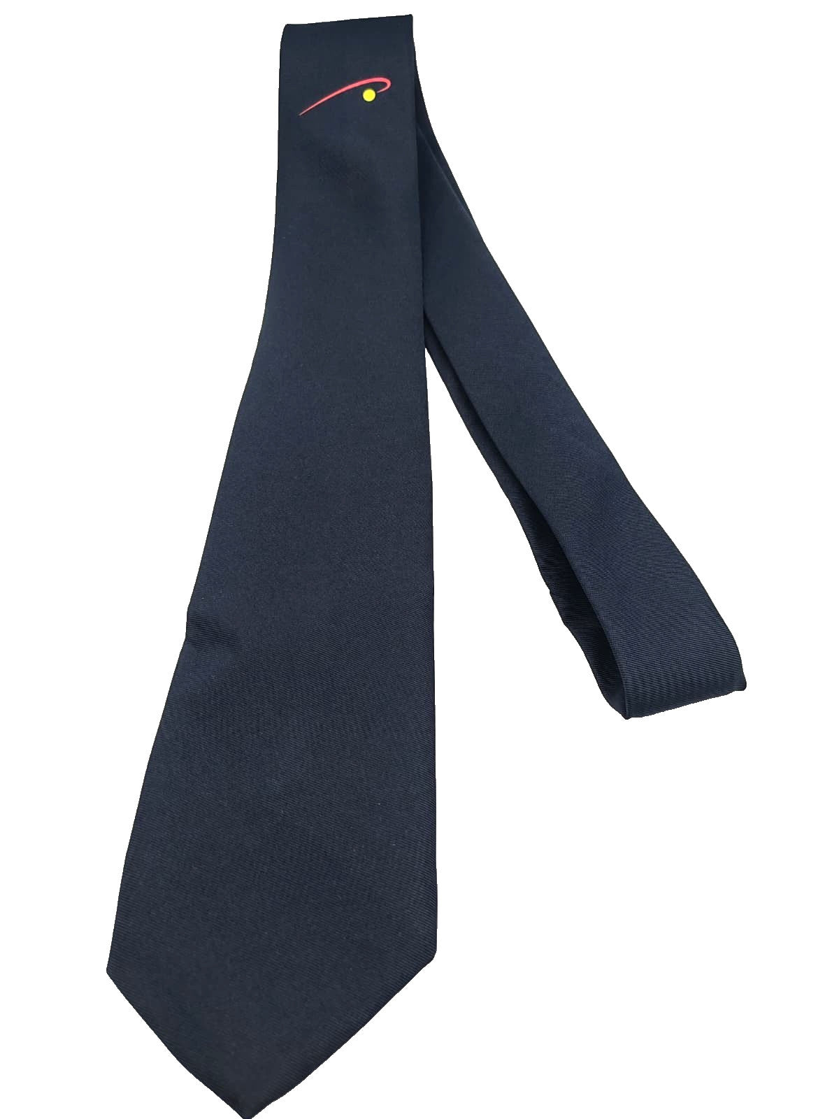 Cravatta DORMER Vintage Seta Pura Blu Oro Bordeaux Silk Tie Hand Made Italy 9cm