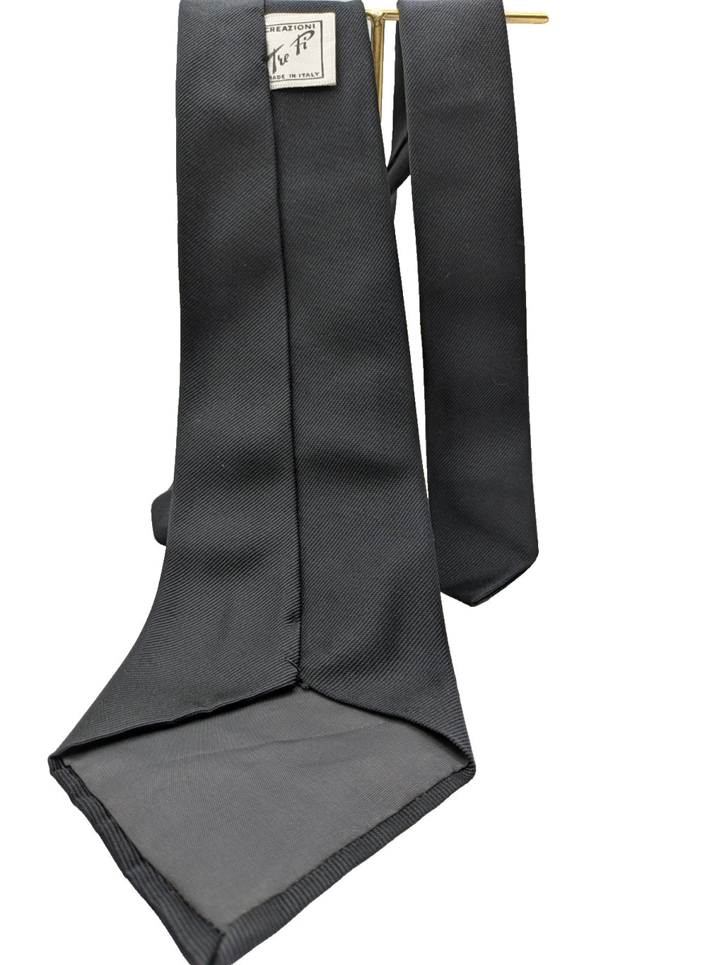 Uomo blue necktie Creazioni Tre Fi diagonal stripe pattern elegant design