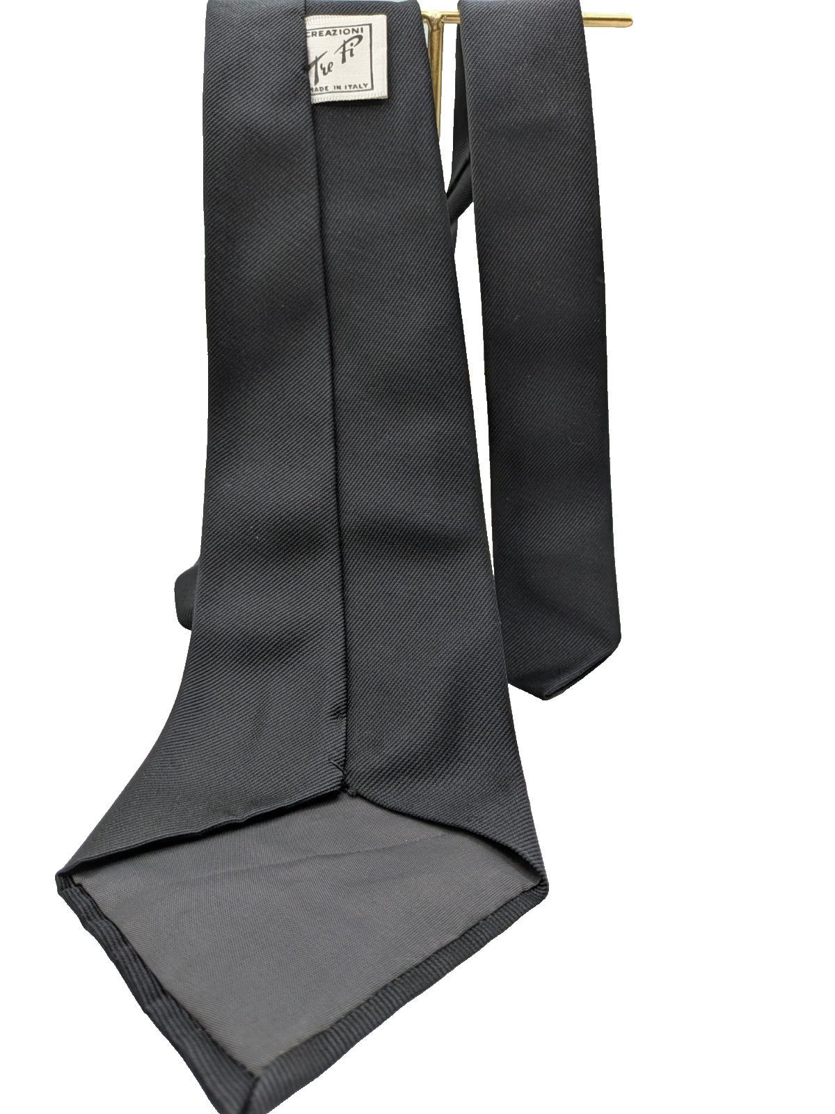 Uomo blue necktie Creazioni Tre Fi diagonal stripe pattern elegant design