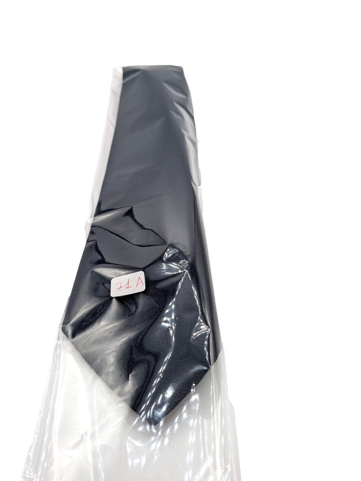 Cravatta uomo blu navy tinta unita - foto 8